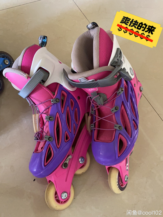 溜冰鞋，原价799，用了两三次，闲置了几个...