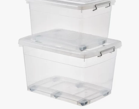 储物箱 储物箱衣物透明收纳箱塑料特大号衣服...