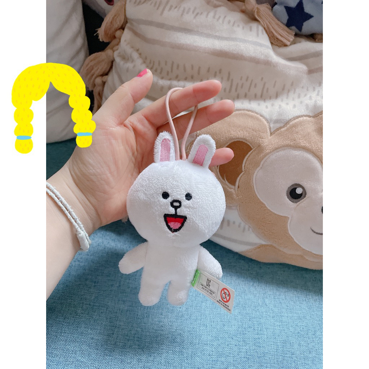 Line可妮兔挂件 13cm左右 专柜购入...