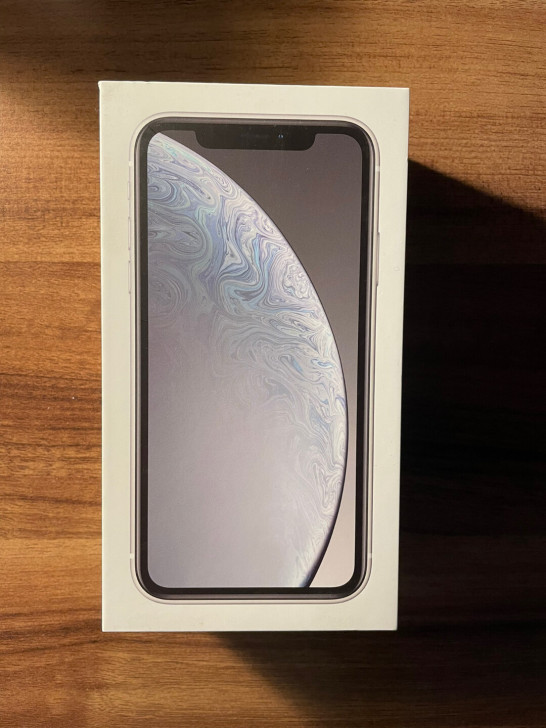 iPhone XR原装手机盒,128G白色...