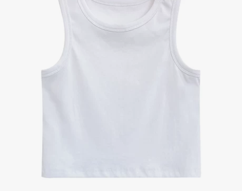 全新！A7seven白色吊带背心女短款夏季...