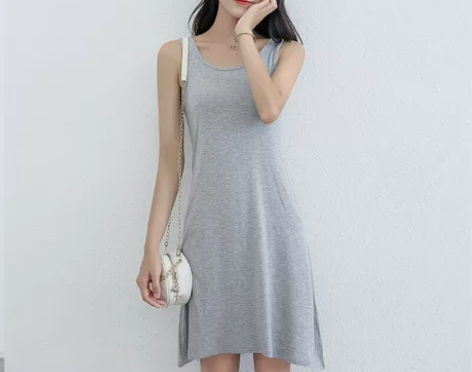 莫代尔吊带背心女中长款韩版ins潮夏季外穿...