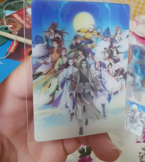 金庸漫画  立体卡3D    金庸漫画男主...