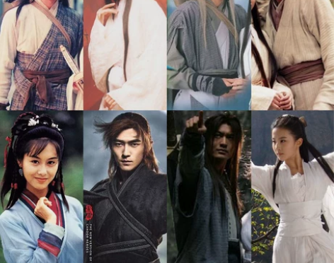 金庸系列神雕侠侣杨过小龙女同款影视古装宋代...