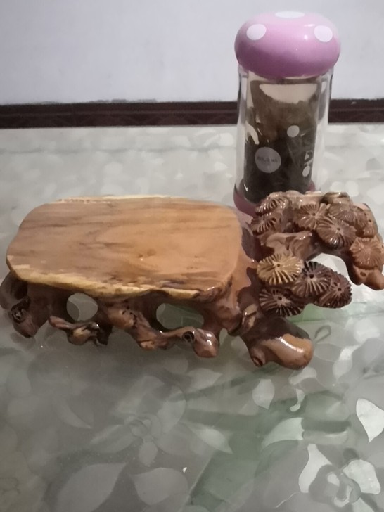 包邮处理库存创意底座摆件，木雕奇石底座，整...