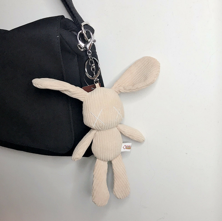创意网红书包挂件ins公仔可爱少女萌兔子毛...
