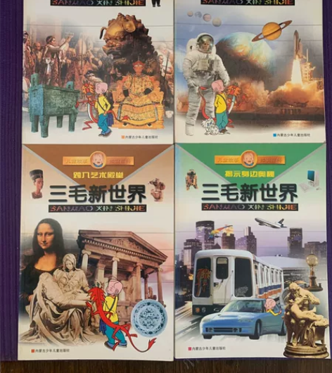 三毛新世界 四本 自认为成色不错 打包出 ...