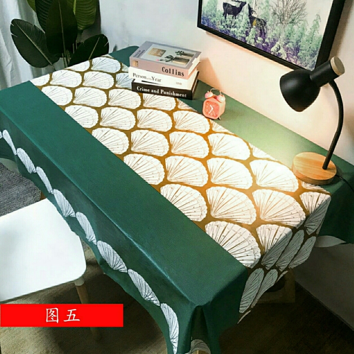 桌布防烫防油免洗PVC欧式塑料垫网红台布长...