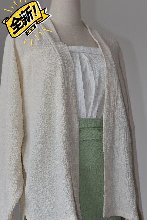 明舒阁【静婉】汉服宋制旋裙三件套飞机袖短衫...