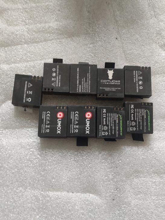 山狗A8电池   运动相机电池，山狗运动相机，电池正常使用，