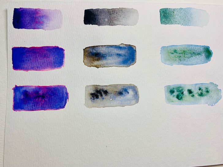 鲁本斯水彩分层色分装 圣诞绿、皇家紫、月色紫