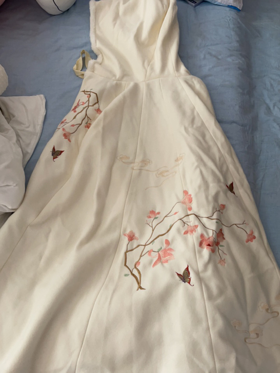 池夏蝴蝶汉服斗篷