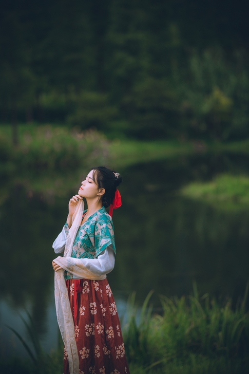 荨茉家的汉服，图上这套。