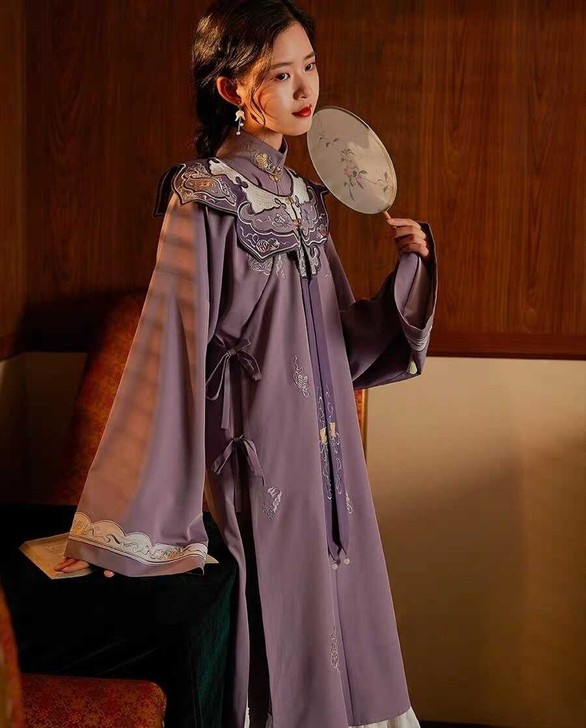 出】正版织羽集溪渡汉服汉元素女连衣裙s码秋...