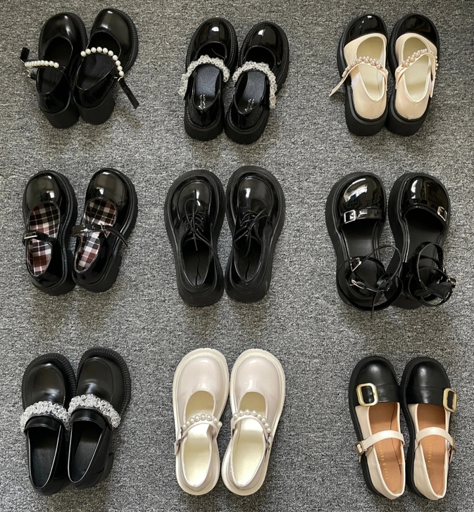 【玛丽珍鞋专场】【附带穿搭效果】搭配JK装...