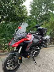 qj摩托，晓500准新车，手续齐全，拉力摩...