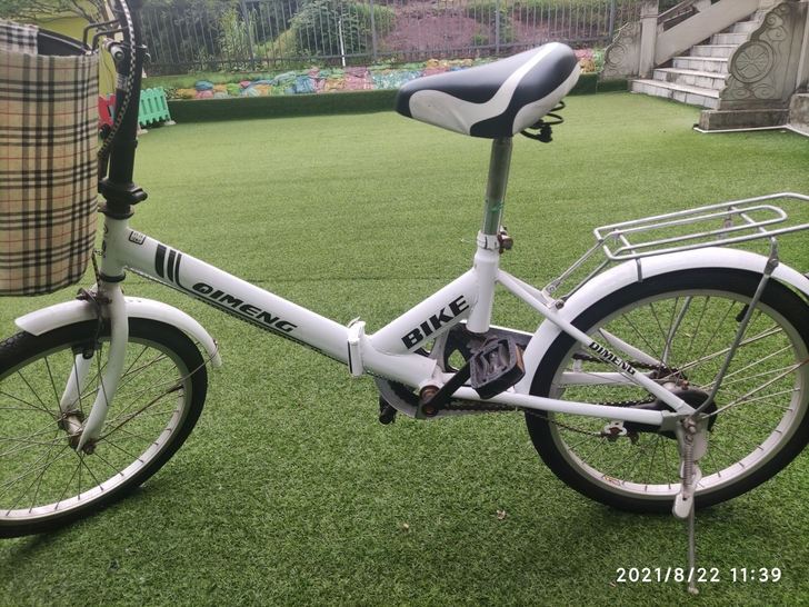 出售折叠自行车一辆，需自提