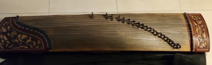 闲置处理古筝 四百五  五百五 带琴包 古...