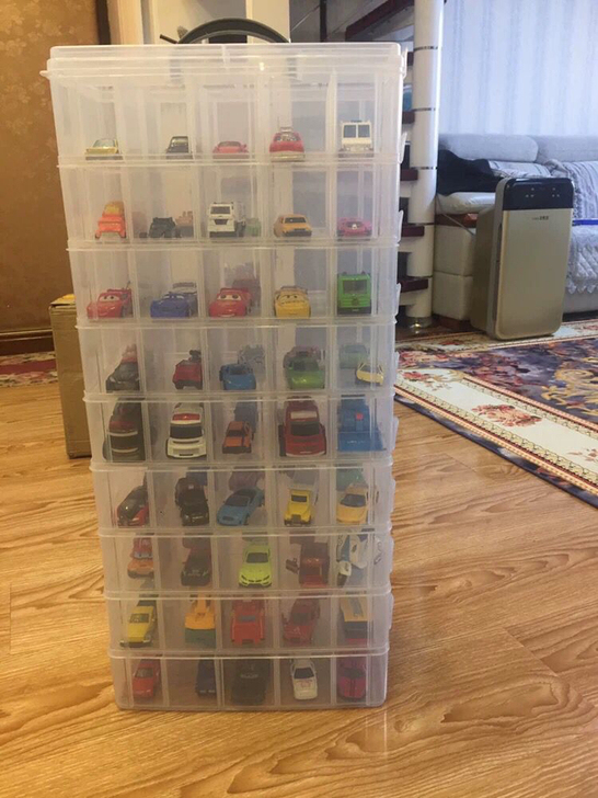 工厂直销全新收纳盒分隔螺丝分类整理盒子五金...