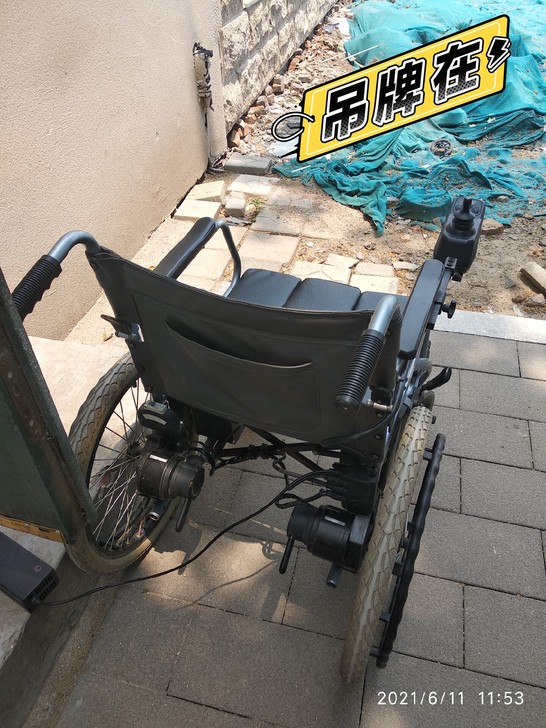 电动互帮轮椅，带大小便功能，新电池，名牌轮...