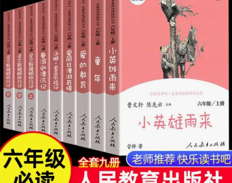 人教版快乐读书吧六年级上册下册小英雄雨来童...