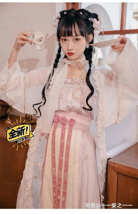 七月夕 华裳九州秀款 凡尔赛花园 宋制汉服