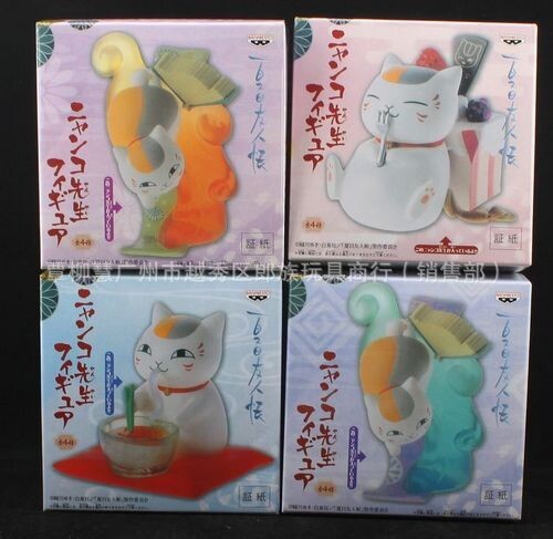 夏目友人帐 猫老师 一代 4款猫老师 盒装...