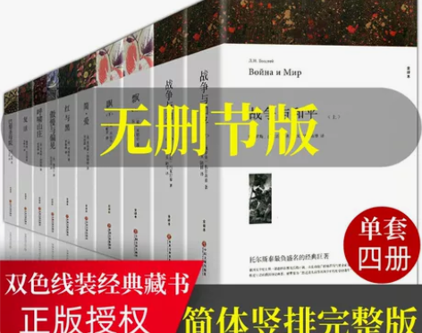 呼啸山庄 偏见呼啸山庄全套10册世界十大名...