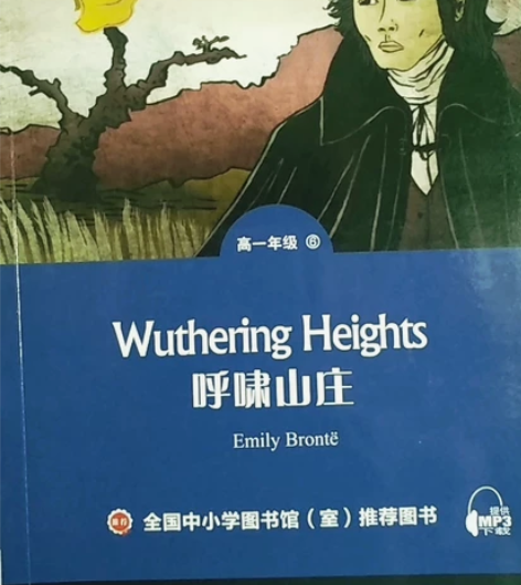 《呼啸山庄》本人高中生，英语老师要求买，但...