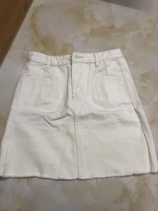 全新百搭牛仔半截裙 a字裙