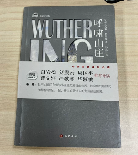英国名著呼啸山庄 ，艾米莉·勃朗特著长篇小...