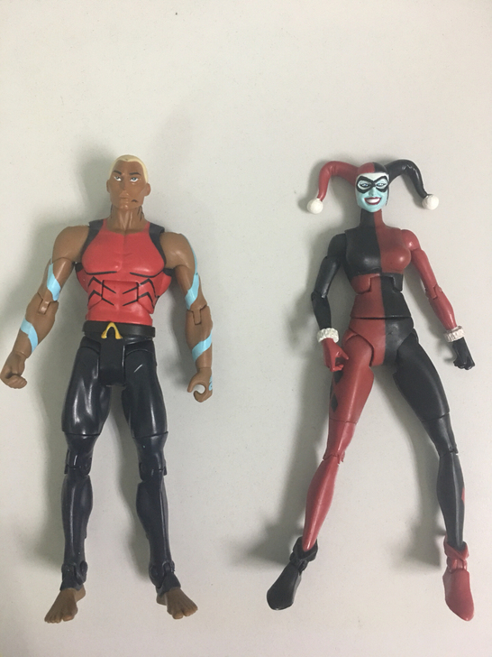 dc dcu 6寸 海王子 小丑女