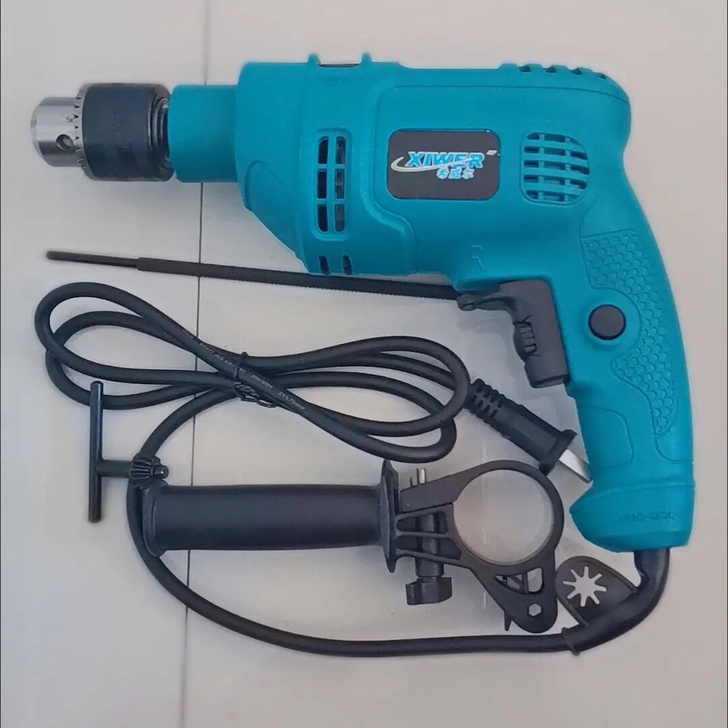 闲置冲击钻电钻打孔切割全套 全新未使用，低...