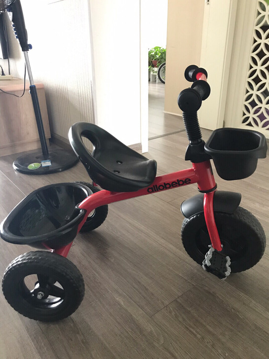 阿罗贝贝allobebe三轮车 全新未拆封...