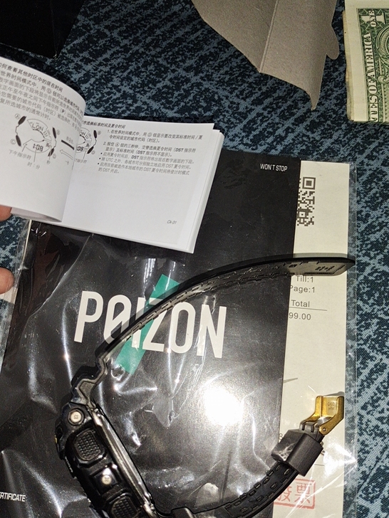 卡西欧 casio手表 原价600因为有快...