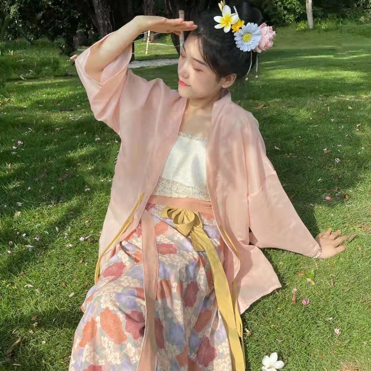 原创【虞美人】夏季改良国风汉服日常汉元素宋...