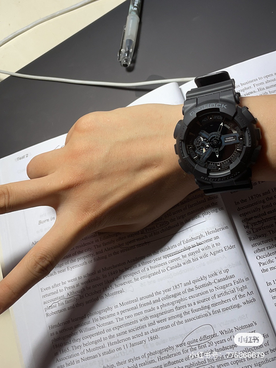 卡西欧手表 刚买两天 有订单凭证