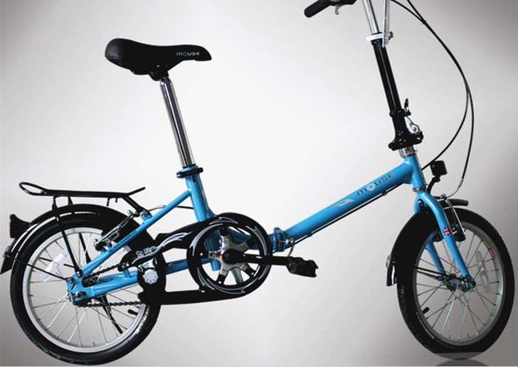 灰鼠 16寸折叠自行车，闲置转让，杭州地铁...