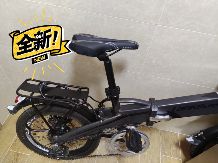 蓝克雷斯折叠电动车，自用，买来就骑过2次