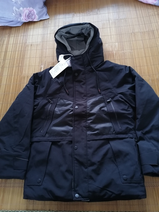 全新刚购入的男士羽绒服