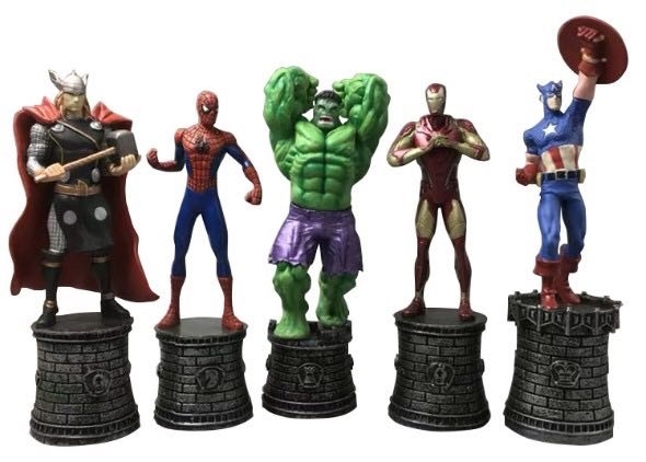 钢铁侠美国队长绿巨人 蜘蛛侠 超人带画册 ...