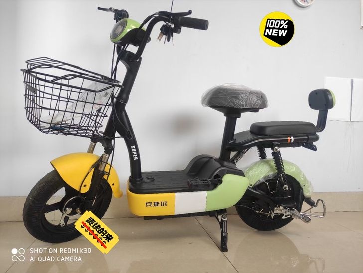 全新 电动车！可装48/12电池！可提电池...