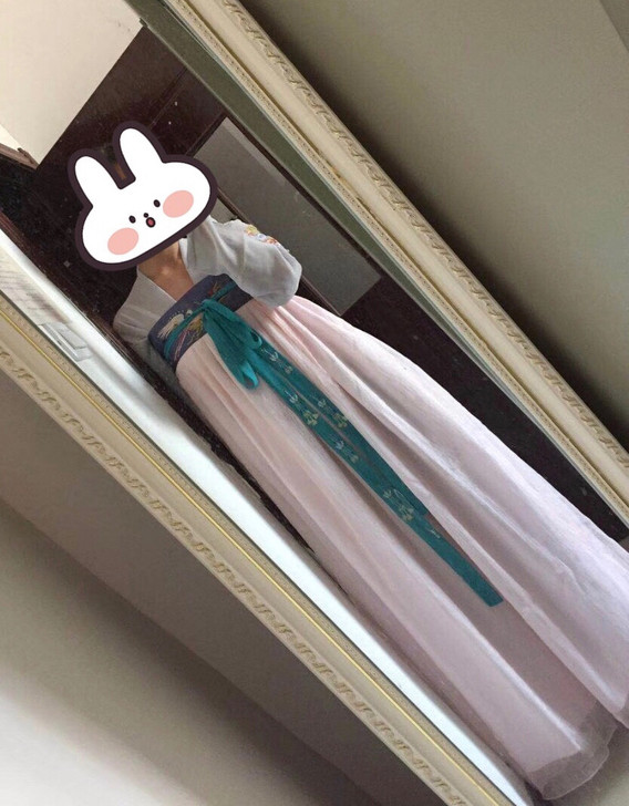 闲置汉服!穿一洗一,可小刀,送发髻和扇子