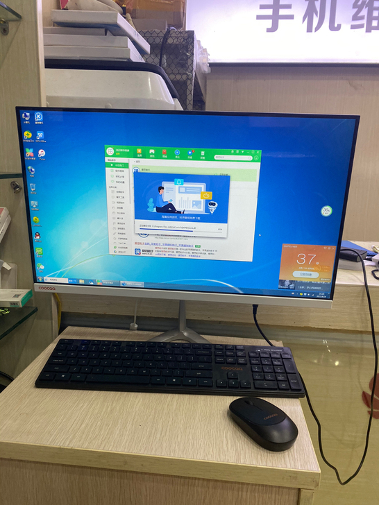 二手创维酷开coocaa台式一体机电脑,2...