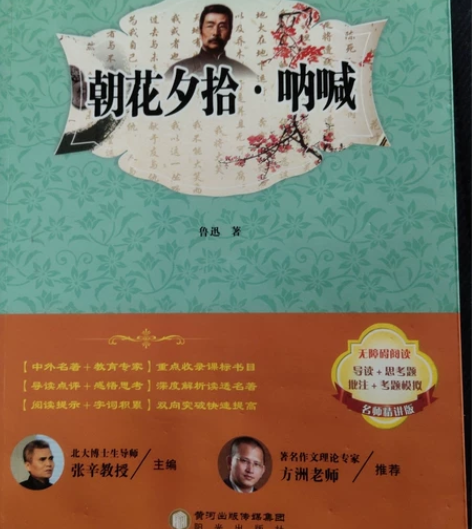全新包邮朝花夕拾与呐喊，带有阅读帮助，买来...