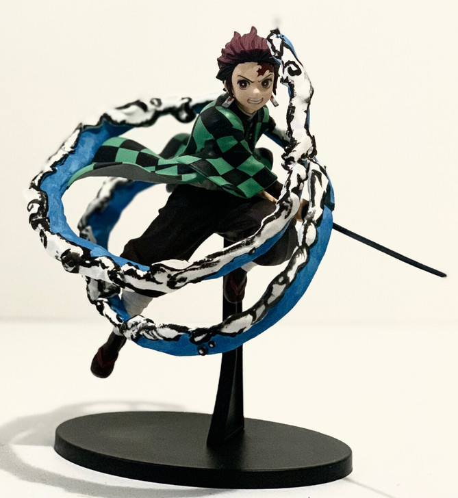 炭治郎手办鬼灭水之呼吸特效件刀特效配件