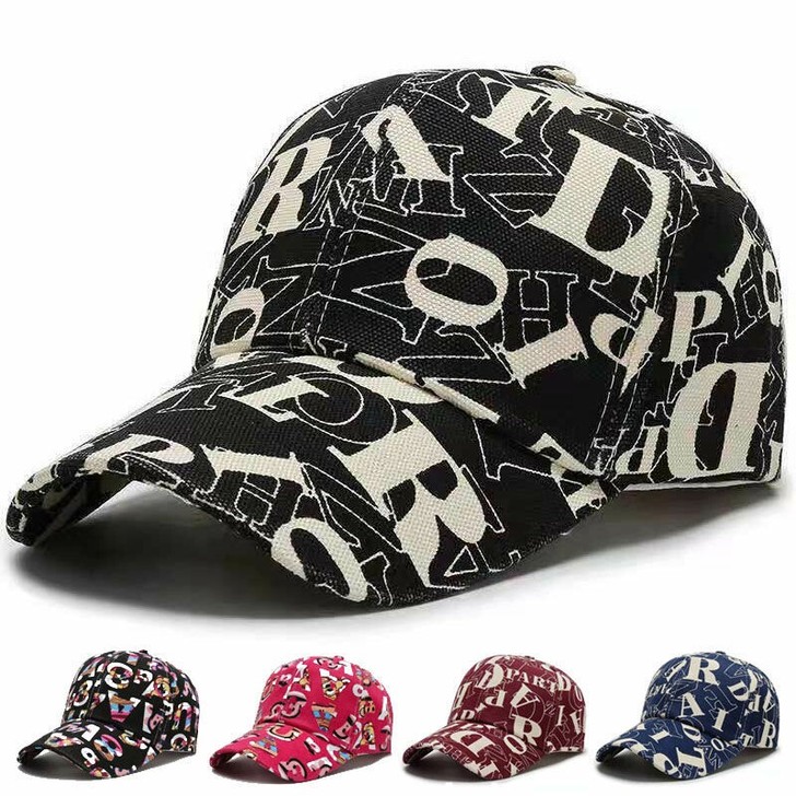 2021新款男女韩版鸭舌帽彩色棒球帽休闲百...