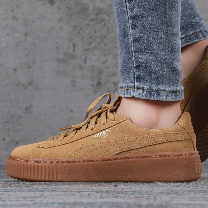 PUMA彪马女鞋2021夏季新款松糕鞋厚底...
