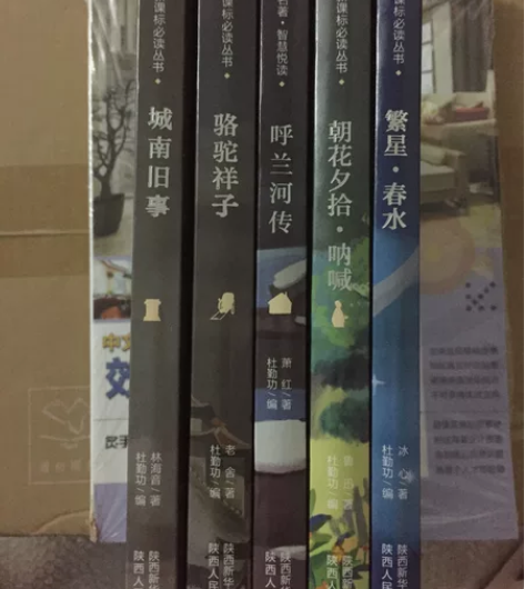 必读名著 城南旧事 朝花夕拾呐喊 骆驼祥子...