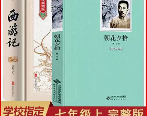 朝花夕拾 正版包邮 鲁迅作品原著 西游记七...